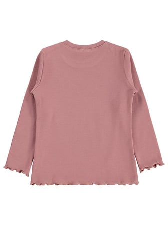 Civil Girls Çiçek Baskılı 2-5 Yaş Sweatshirt - Lila