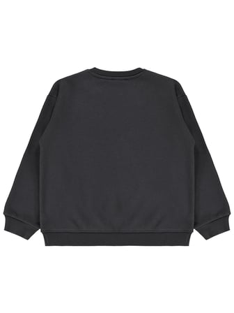 Civil Kız Çocuk Belleville Sweatshirt | 3 İp Uzun Kol Bisiklet Yaka | Okul Kreş ve Günlük Kullanım - Gri
