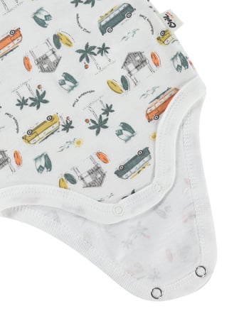 Civil Baby Safari Empirme 0-24 Ay Çıtçıtlı Badi - Ekru