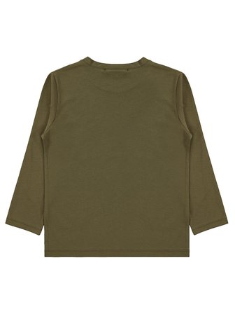 Civil Boys Basic Uzun Kol 6-9 Yaş Sweatshirt Km - Haki