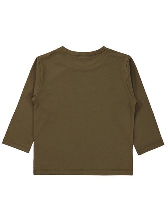 Civil Boys Basic Uzun Kol 2-5 Yaş Sweatshirt  - Haki