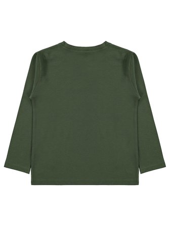 Civil Boys Basic Uzun Kol 6-9 Yaş Sweatshirt Km - Haki