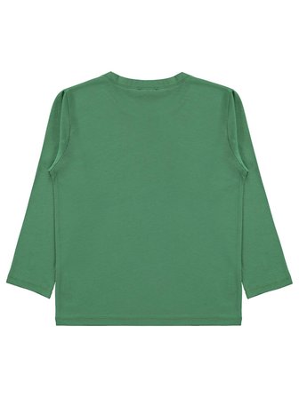 Civil Boys Basic Uzun Kol 6-9 Yaş Sweatshirt Km - Yeşil