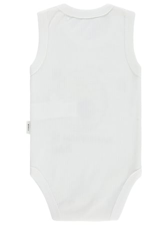 Civil Baby Arı Baskılı Annesinin Balı 0-3 Yaş Çıtçıtlı Badi - Ekru