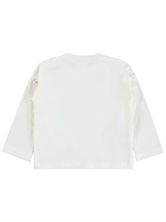 Civil Baby Happy Today Baskılı 6-18 Ay Sweatshirt - Ekru