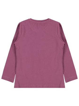 Civil Girls Forever Chill Baskılı 6-9 Yaş Sweatshirt - Lila