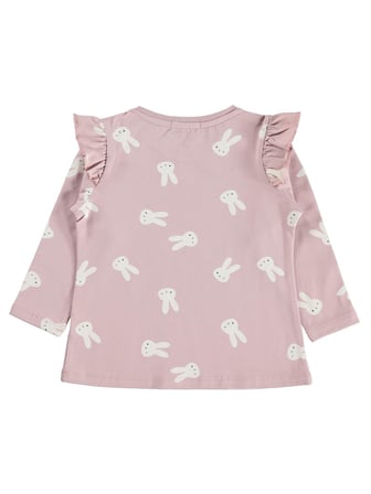 Civil Girls Tavşan Desenli 2-5 Yaş Sweatshirt - Lila