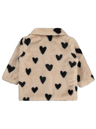 Dofi Baby Peluş 6-18 Ay Hırka - Bej