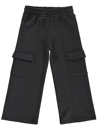 Civil Girls Kargo Cepli 10-13 Yaş Eşofman Altı - Gri