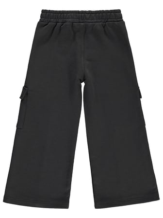 Civil Girls Kargo Cepli 10-13 Yaş Eşofman Altı - Gri