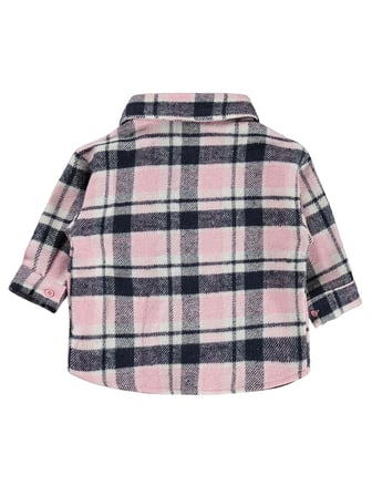 Civil Baby Tavşan Nakışlı Oduncu 6-18 Ay Gömlek - Ekru