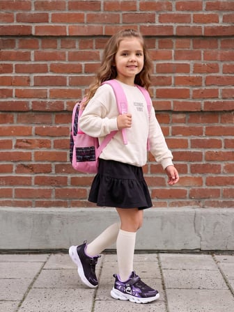 Civil Girls Kloş 2-5 Yaş Etek - Gri