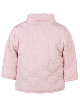 Civil Baby Kalp Desen Yakalı 6-18 Ay Mont - Pembe