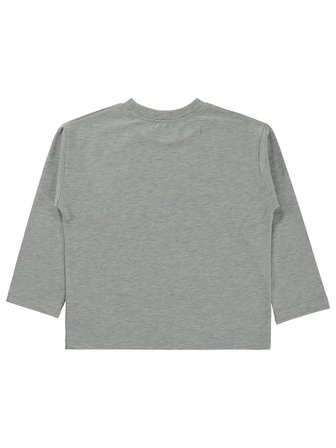 Civil Boys Wake Up Baskılı 6-9 Yaş Sweatshirt  - Gri