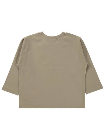 Civil Boys Strong Game Baskılı 2-5 Yaş Sweatshirt Km - Bej