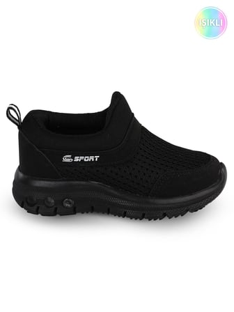 Civil Sport Erkek Çocuk 22- Spor Ayakkabı - Siyah