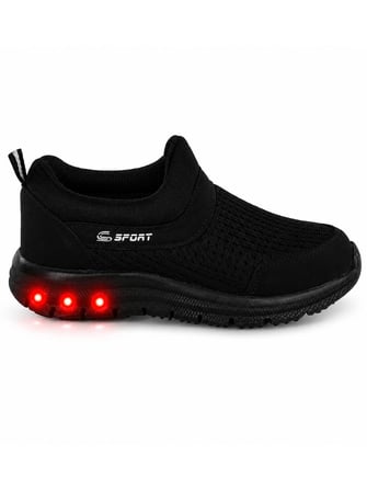 Civil Sport Erkek Çocuk 22- Spor Ayakkabı - Siyah