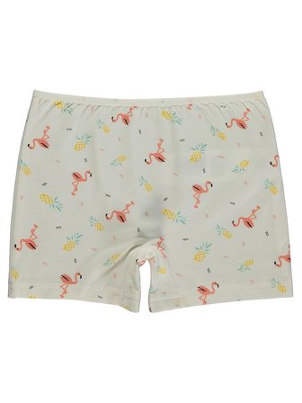 Civil Girls Flamingo 2-12 Yaş Kız Çocuk 2'li Boxer - Standart