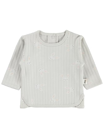 Civil Baby Tavşan Empirme 3-18 Ay Sweatshirt - Gri