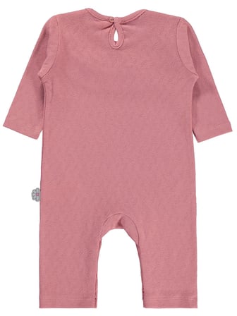 Civil Baby Jakarlı Ribana 3-18 Ay Tulum - Pembe