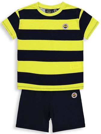 Civil Boys Fenerbahçe FB Yatay Çizgili 1-7 Yaş Takım - Sarı