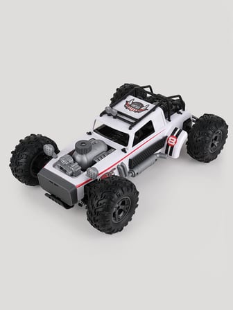 Let's Be Child Ride UK 1:10 2.4 Ghz Yüksek Hızlı Truck Araba 4 Ch Usb Şarjlı - Beyaz