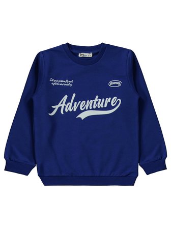 Civil Boys Adventure Baskılı 6-9 Yaş Eşofman Takımı - Mavi