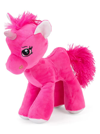 Halley Oyuncak 30 Cm Boynuzlu At - Fusya