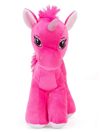 Halley Oyuncak 30 Cm Boynuzlu At - Fusya