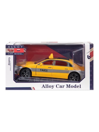 Vardem Kutulu Çek Bırak 1:24 Işıklı Ve Sesli Kapıları Açılan Mrs Taxi - Sarı