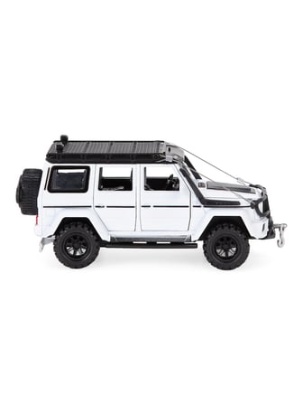 Vardem Kutulu 1:32 Çek Bırak Işıklı ve Sesli Off Road Metal Jeep - Beyaz