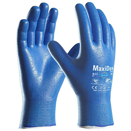 ATG MaxiDex® 19-007 Hibrit Hijyenik İş Eldiveni Takım No:9