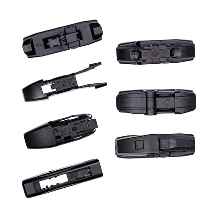 Mega Oto Market Wutse Otomobil Sileceği Muz Silecek Takımı 18/24 inch Renault Kangoo 2 ile uyumlu