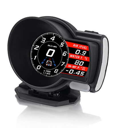 OBD Speedmeter Araç Ekran Dijital Hız Ölçer LCD Headup Enstrüman Araba Otomatik Teşhis Cihazı 
