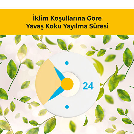 2'li Paket Araba Havalandırma Klima Koku Klipsi Yedek Kartuş Pedi 5 Ad. Premium Kadife Vanilya