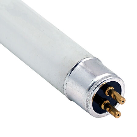 Mega Oto Market 6W 12V-24V 21 cm Floresan Tüp Ampul - Mavi Işık 10 Adet F6T5D-10MV