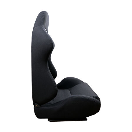 Oto Spor Koltuk Siyah Süet Kaplama Recaro Model 1 Takım 2 Adet