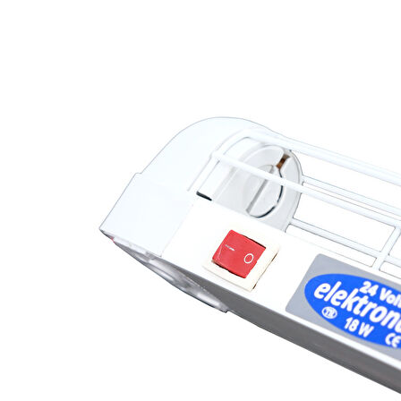 24V 8W Elektronik Balastlı Floresan Aydınlatma Armatürü 65 cm - Floresansız