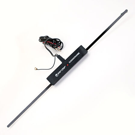 Mega Oto Market Zendar Elektronik Cam Radyo Anteni 35 cm Siyah