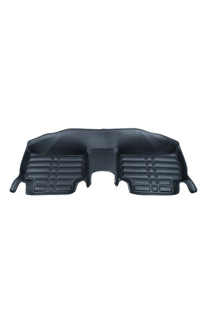 5D Dikişsiz (press) Deri Havuzlu Paspas Siyah Kia Sportage 2022-2024 ile uyumlu