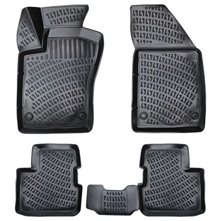 Fiat Egea Sedan 2015 ve Sonrası İle Uyumlu Araca Özel 3d Havuz Paspas