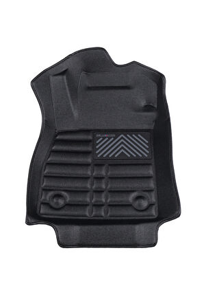 5D Dikişsiz (press) Deri Havuzlu Paspas Siyah Ford Puma 2020-2025 ile uyumlu