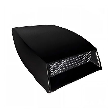 Mega Oto Market Universal Kaput Üstü Havalandırma Izgarası Piano Black Tüm Araçlar İle Uyumlu