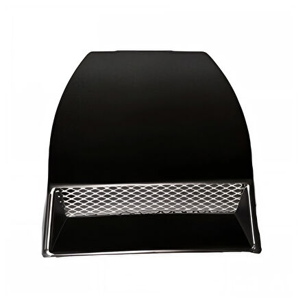 Mega Oto Market Universal Kaput Üstü Havalandırma Izgarası Piano Black Tüm Araçlar İle Uyumlu