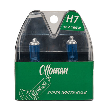 FRT Ottoman H7 12V Süper Beyaz Far Ampulü- Ultra Görüş Gücü