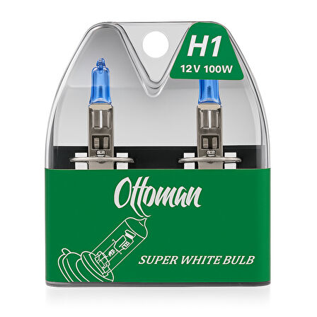 FRT Ottoman H1 12V Süper Beyaz Far Ampulü- Ultra Görüş Gücü