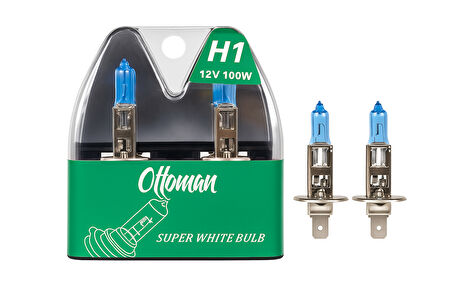 FRT Ottoman H1 12V Süper Beyaz Far Ampulü- Ultra Görüş Gücü