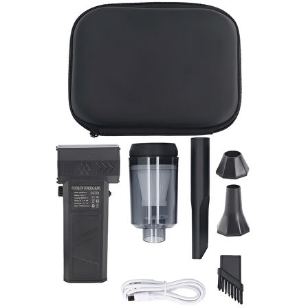 Mega Oto Market 140000 RPM Taşınabilir Kamp Tipi Turbo Fan Ve Elektrikli Süpürge Çok Fonksiyonlu