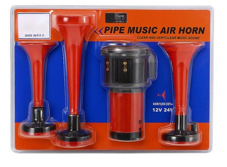 Mega Oto Market 12V 3 Borulu Stobel Tip Motorlu Havalı Korna