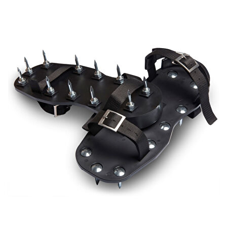 Epoksi Çivili Çim Havalandırma Ayakkabısı 35 mm Dişli | Bilek ve Topuk Kayışlı | Çift